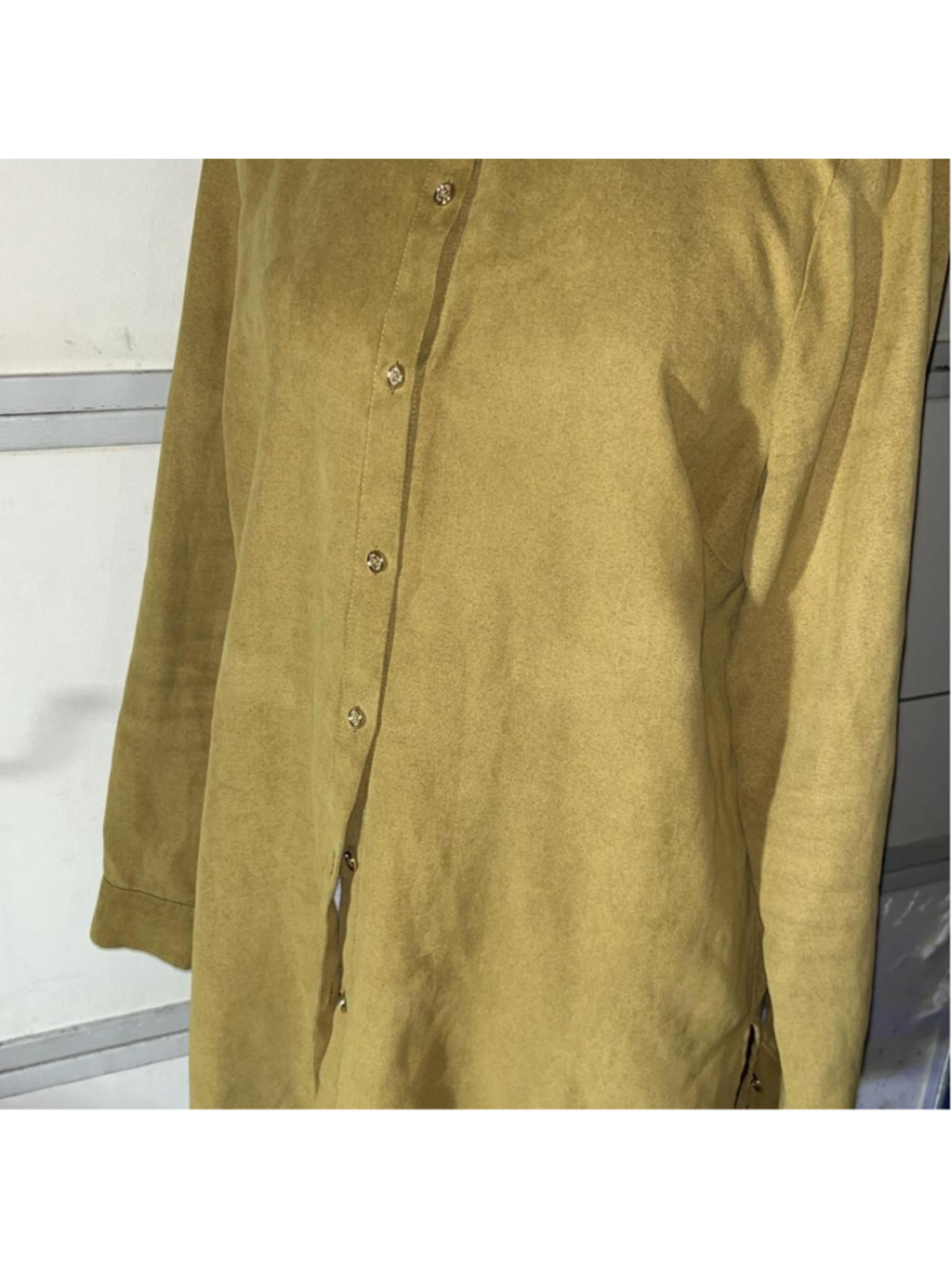 Marc New York Olive Buttoned Jacket